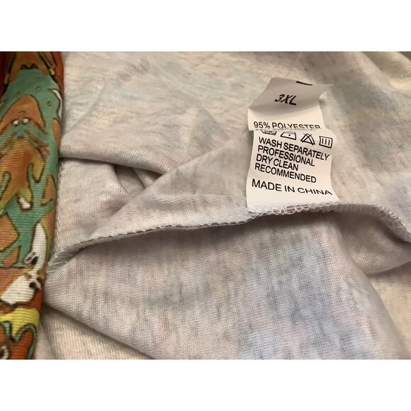 UNBRANDED RETRO/BOHO HALTER STYLE WIDE LEG JUMPSUIT 3X NWOT - Picture 9 of 10